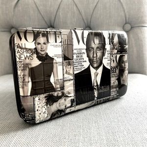 🔥B&W Iconic Vogue Covers clutch